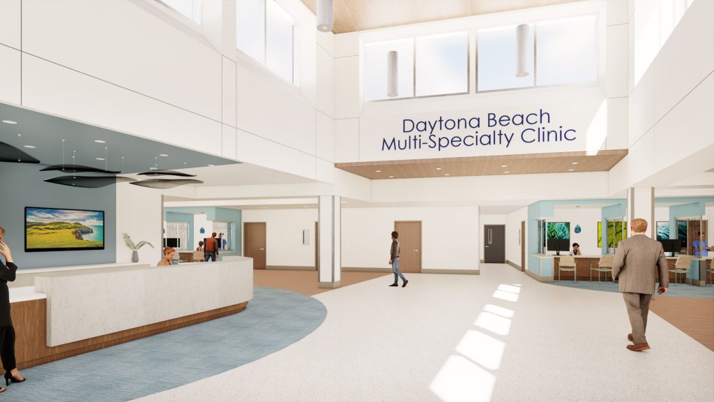 Daytona Beach VA Clinic designed by Oculus Inc.